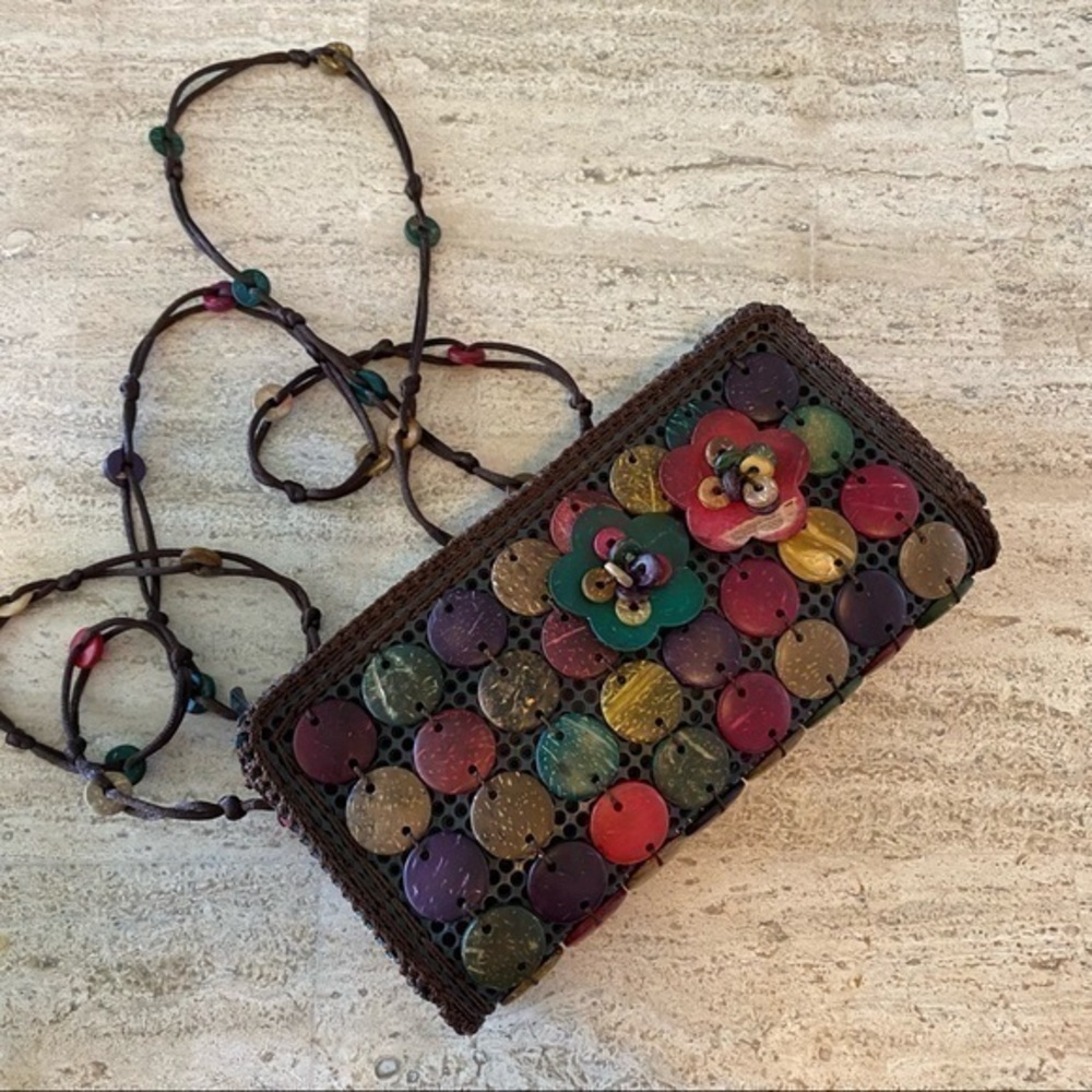 Rich color small crossbody bag